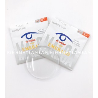 Tròng kính cận chống xước, cận loạn chống ánh sáng xanh, đổi màu chống tia uv