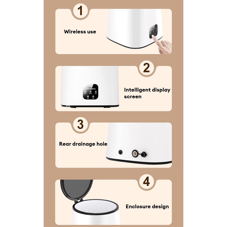 KANGJIA không dây Máy giặt mini hoàn toàn tự động sạc máy giặt giày tất nhỏ đồ lót máy giặt mini tự độngdây máy giặt mini cho bé