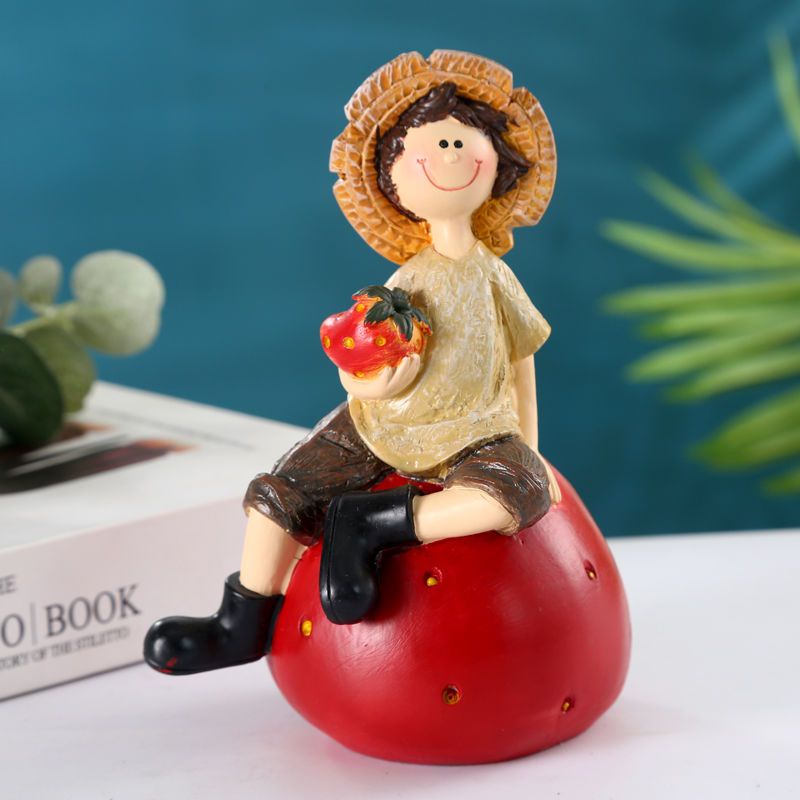 Cặp Đôi Phong Cách Đồng Quê Pháp Làm Quà Tặng Năm Mới Cho Bạn Trai Bạn Gái Trang Trí Nhà Cửa