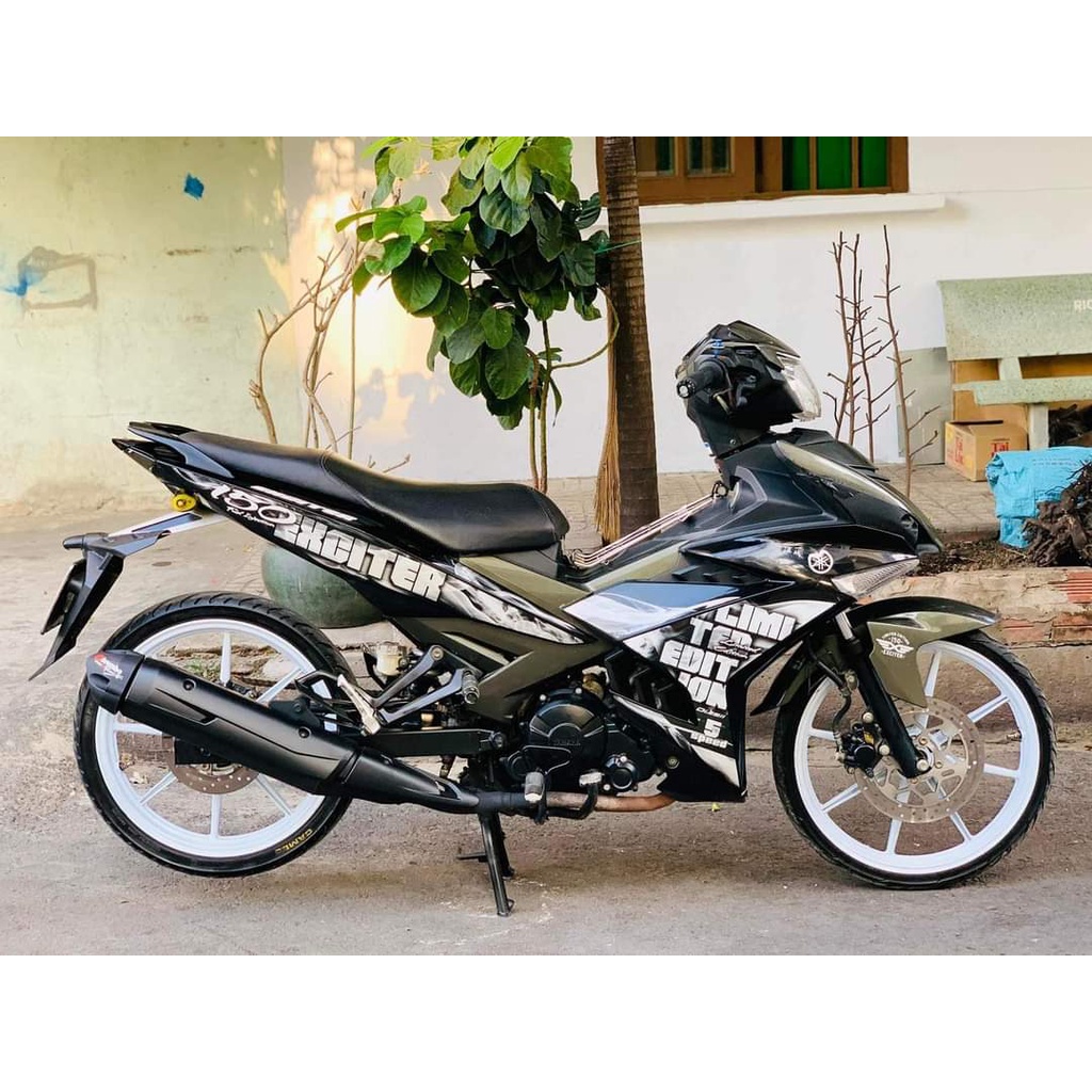 Tem Rời Ex 150 Trắng Đen 2018 Limited Edition