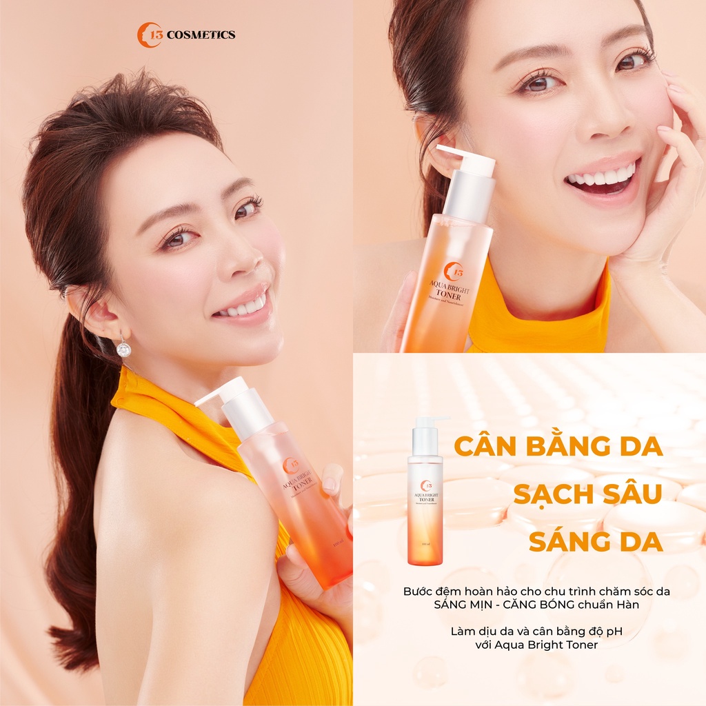 Bộ Chăm Sóc Da Flower Skin Chống Lão Hóa, Dưỡng Ẩm Chuyên Sâu C13 Cosmetics Thu Trang