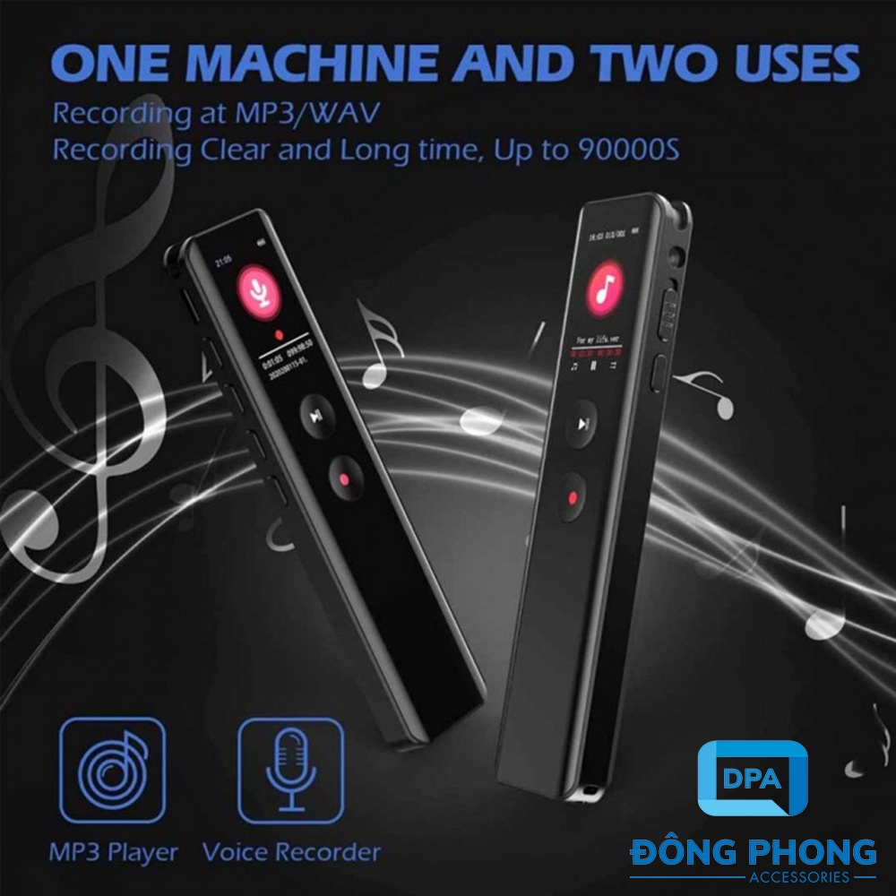 Máy Ghi Âm Remax RP3 Voice Recorder Chính Hãng