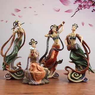 Trung quốc đôn hoàng nữ thần bay zen vật trang trí sáng tạo phòng khách văn phòng phòng trà trang trí nhà trang tr