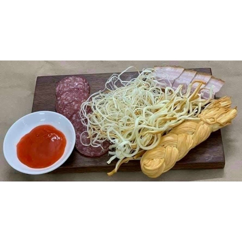 Phô mai dây hun khói gói vừa 100g