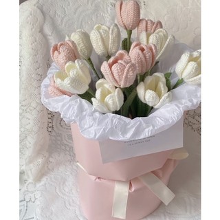 Hoa Tulip bằng len🌷