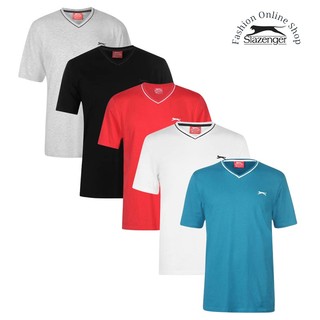 Áo thun nam Slazenger V Neck cổ tim Hàng size UK