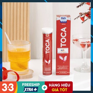 Viên Sủi Tăng Cân Toca Hỗ Trợ Tăng Cân Ăn Ngon Giảm Mệt Mỏi - 1 Tuýp 20 Viên