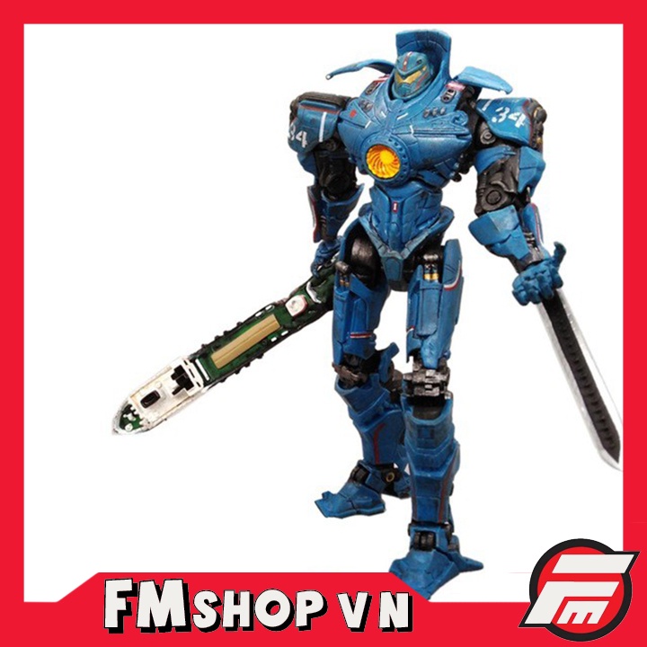 MÔ HÌNH FIGURE NECA PACIFIC RIM GIPSY DANGER JAEGER HONG KONG BRAWL