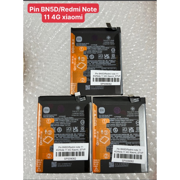 Pin Redmi Note 11 4G/BN5D xiaomi