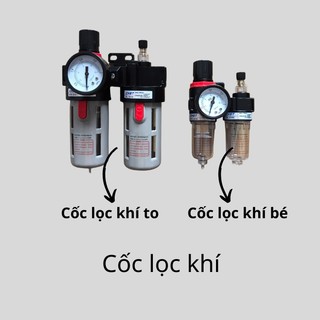Cốc lọc khí nén, tách dầu, tách nước, tách bụi bẩn, lọc nhớt. van điều áp khí nén afc-2000 & afc-3000