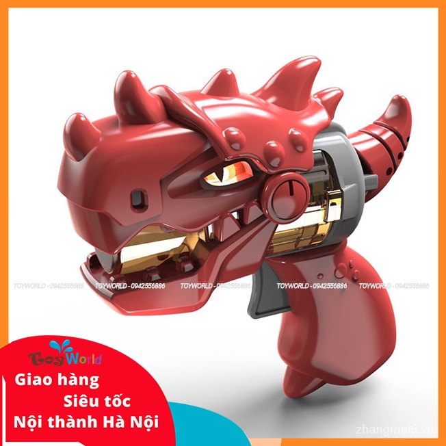 Súng đồ chơi mini khủng long cá mập nhựa cao cấp