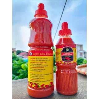 Tương Ớt Mường Khương siêu cay nguyên chất chai 250ml - 500ml