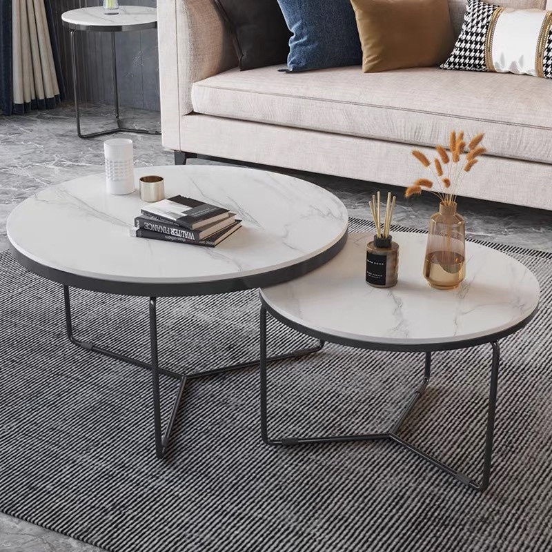 Đơn tỉnh ib shop - Bàn trà Sofa mặt đá hiện đại, bàn phòng khách chất liệu đá vân mây cao cấp Decor Nhà Đẹp | BigBuy360 - bigbuy360.vn