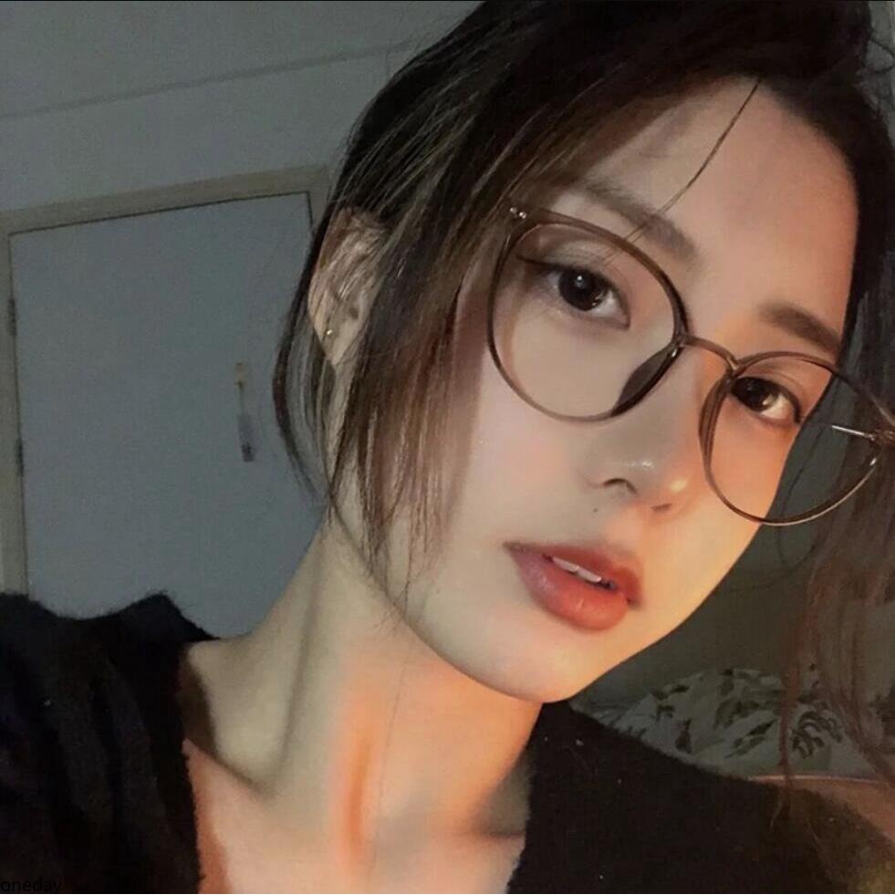 Kính Mát Gọng Kim Loại Tròn Chống Tia Uv Thời Trang