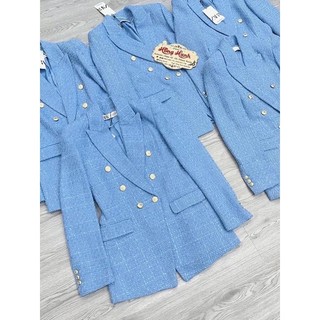 Áo khoác dạ áo blazer nữ Zara auth