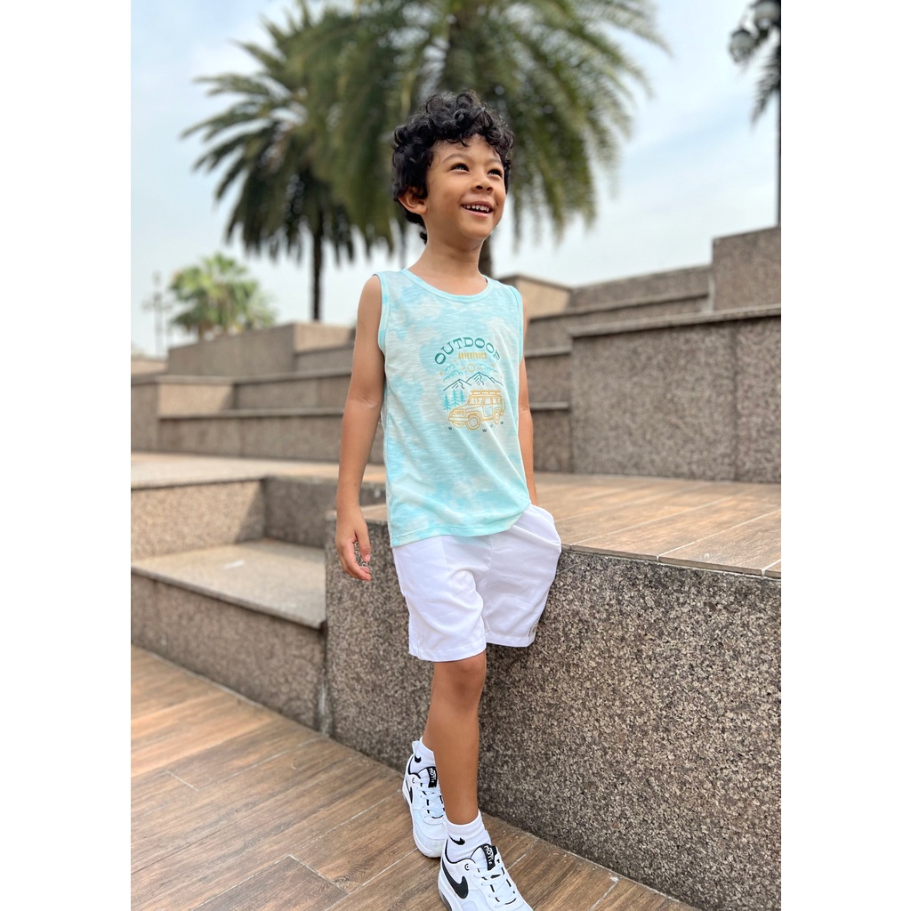 Áo ba lỗ bé trai BAA BABY áo thun bé trai in hình động vật dễ thương cho bé từ 1 tuổi - 7 tuổi - B-BT-AT03C