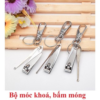 Gim bấm móng tay + móc khoá