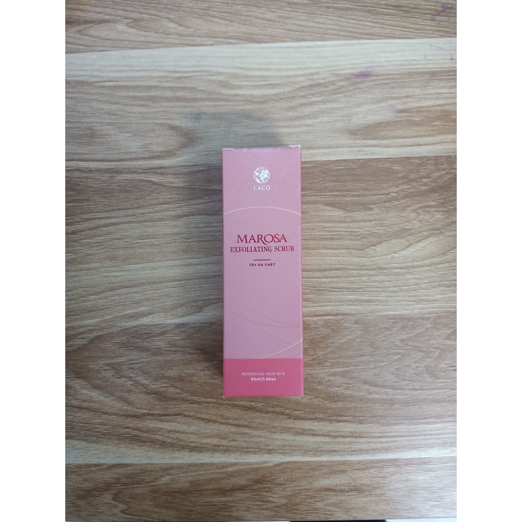 Tẩy da chết Marosa Laco chính hãng giúp làm sạch da, loại bỏ lớp da chết, bụi bẩn trên da
