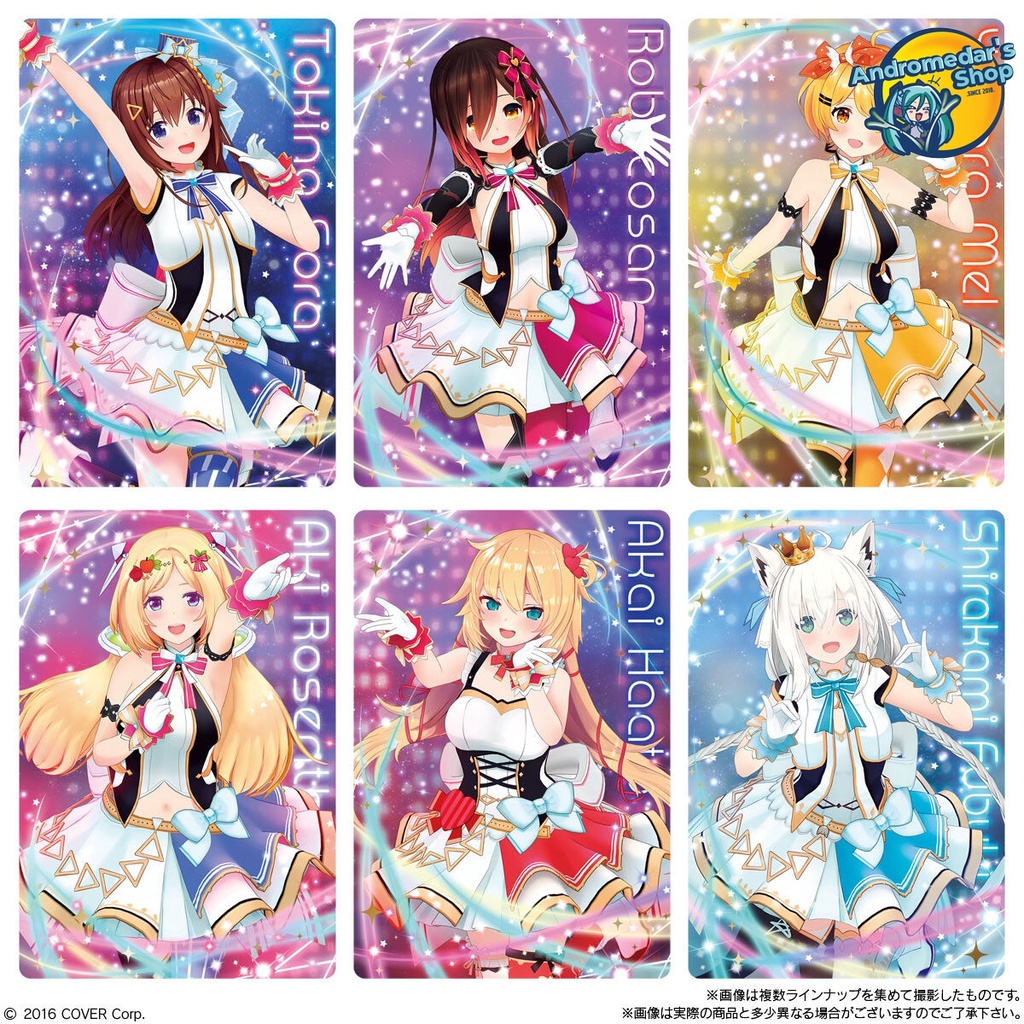 Hộp 20 gói bánh xốp Hololive Wafer 2 20Pack BOX