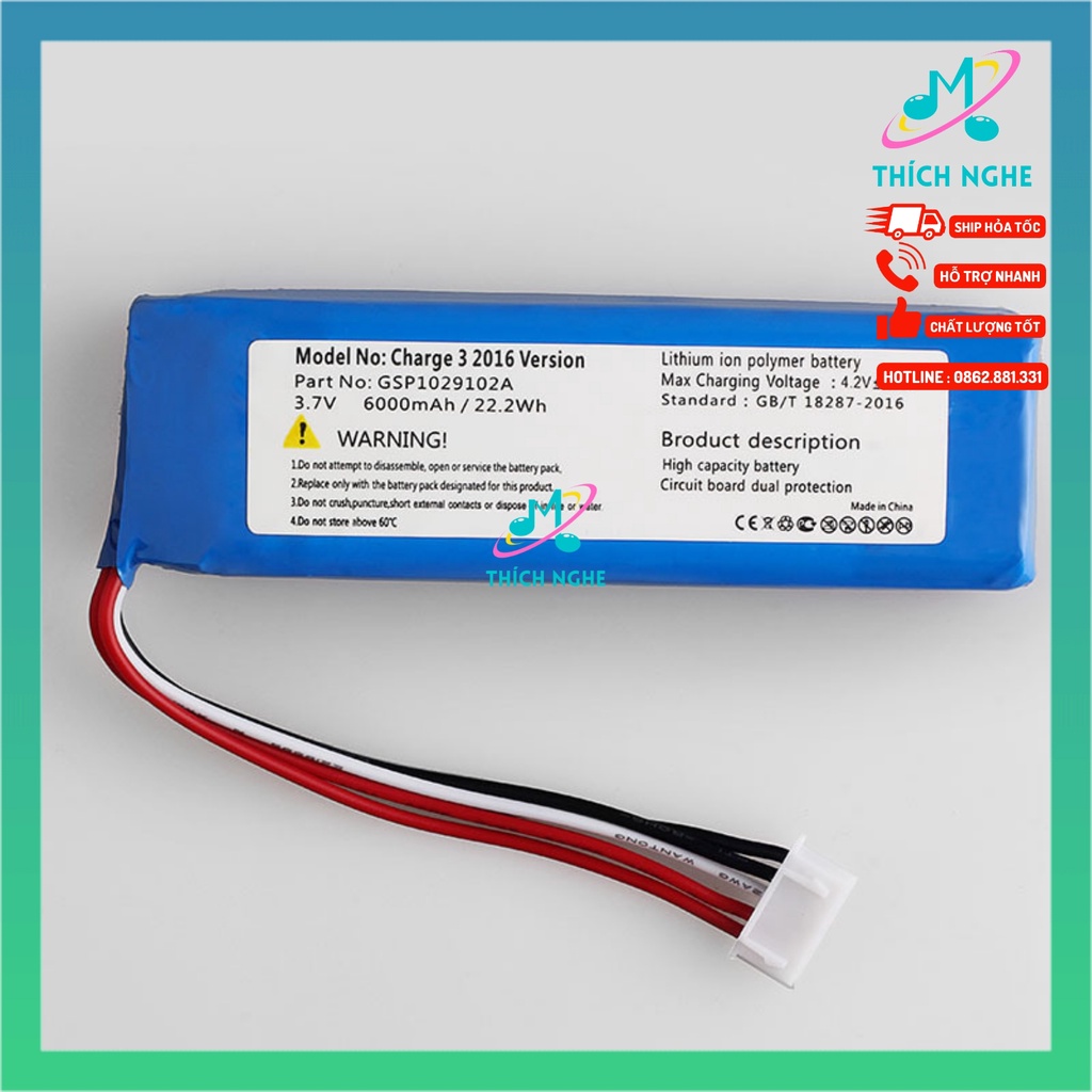 Pin JBL Charge 3 Charge 3 2016 - Thay pin loa Bluetooth JBL Charge 3 2016 - Thích Nghe
