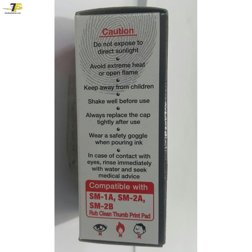 Mực lăn tay Shiny SMRC - cho lăn tay SM2A  không dính tay