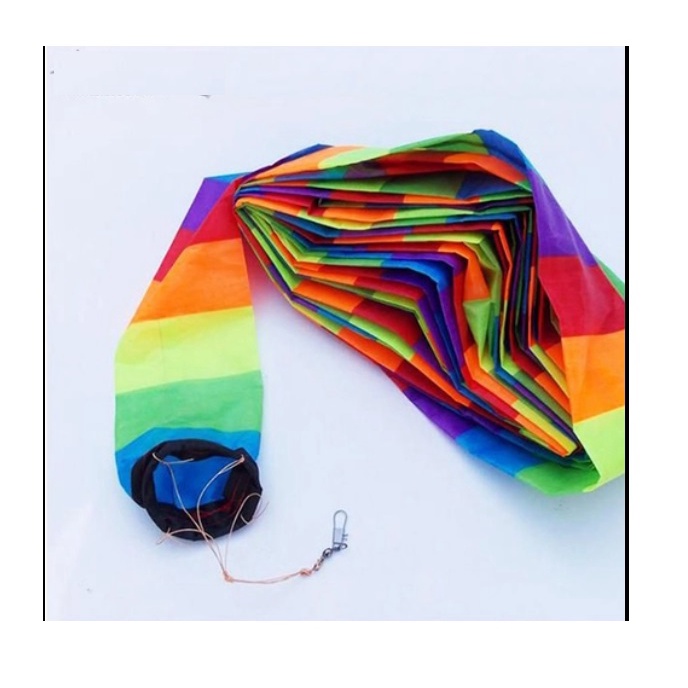 Đuôi ống màu cầu vồng siêu đẹp 30m