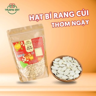 Hạt bí rang củi trường đạt nhãn đỏ túi 500 gam