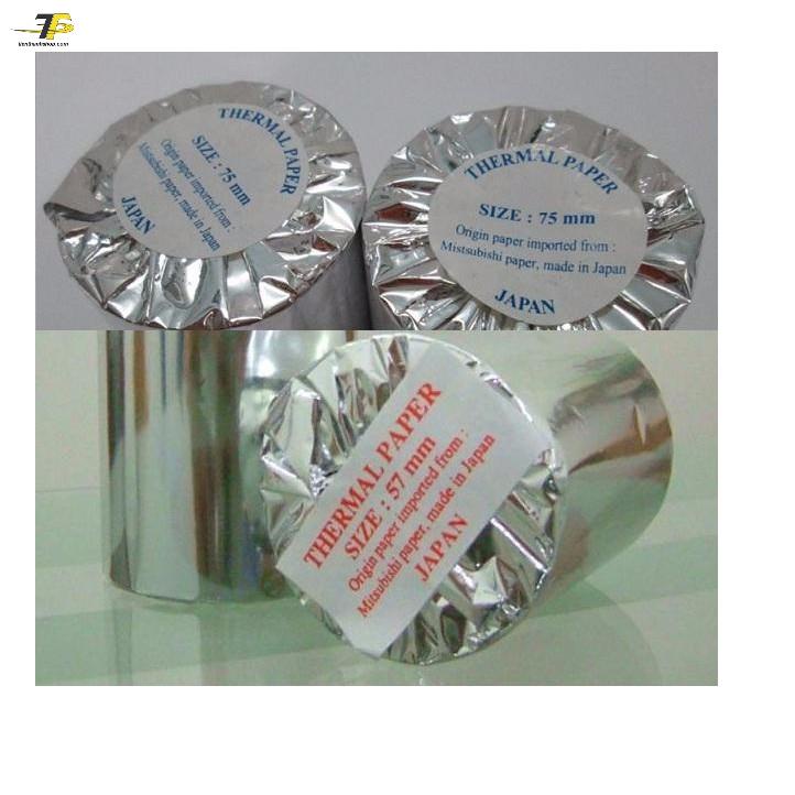 100 Cuộn Giấy in nhiệt K75 x 45mm