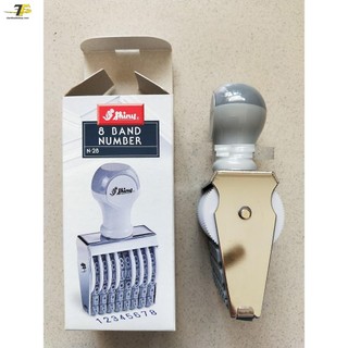 Dấu 8 số xoay tay 7mm shiny n28