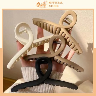 Kẹp tóc càng cua oval 383 kẹp tóc hàn quốc hot trend nhiều màu cực xinh
