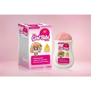 GIRL BIBI - DUNG DỊCH VỆ SINH DÀNH CHO BÉ GÁI TỪ 1 TRỞ LÊN