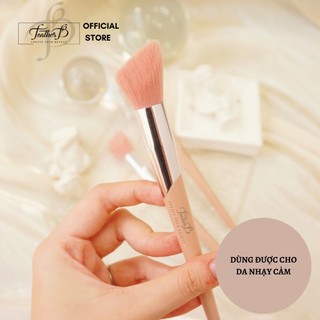 Cọ khối - má - highlight vát 2 đầu Feather B