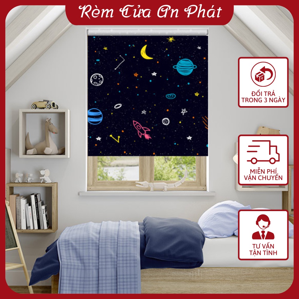 Rèm Cuốn In Tranh Phòng Ngủ, Phòng Khách, Văn Phòng, Cản Sáng 100% (Làm Theo Mọi Kích Thước Và Mẫu Mã Chọn)