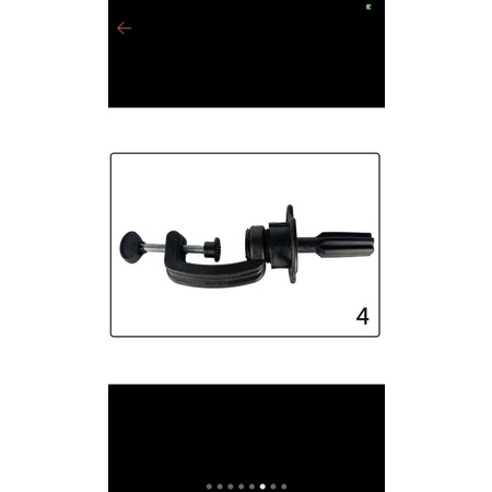 Giá đỡ đầu canh kẹp bàn -eto đầu manocanh