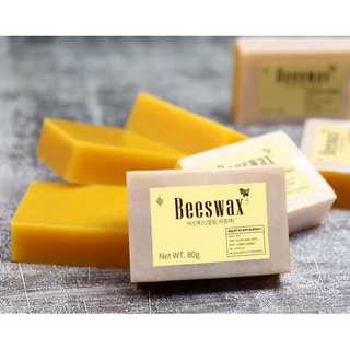 New beeswax_Sáp ong vàng cao cấp New beeswax miếng 80g
