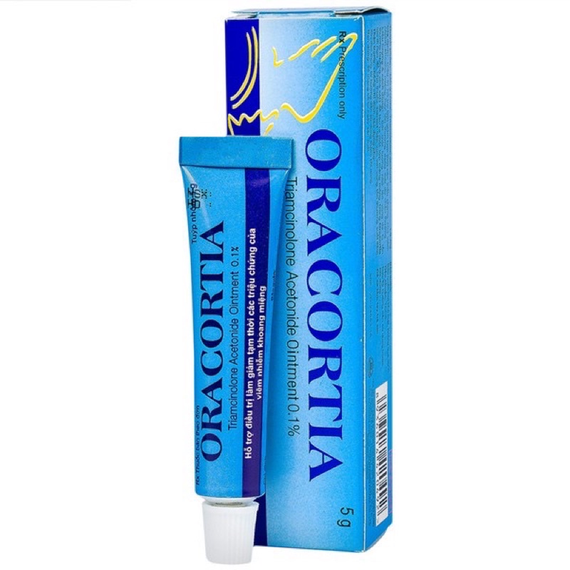 Tuyp bôi nhiệt miệng oracortia