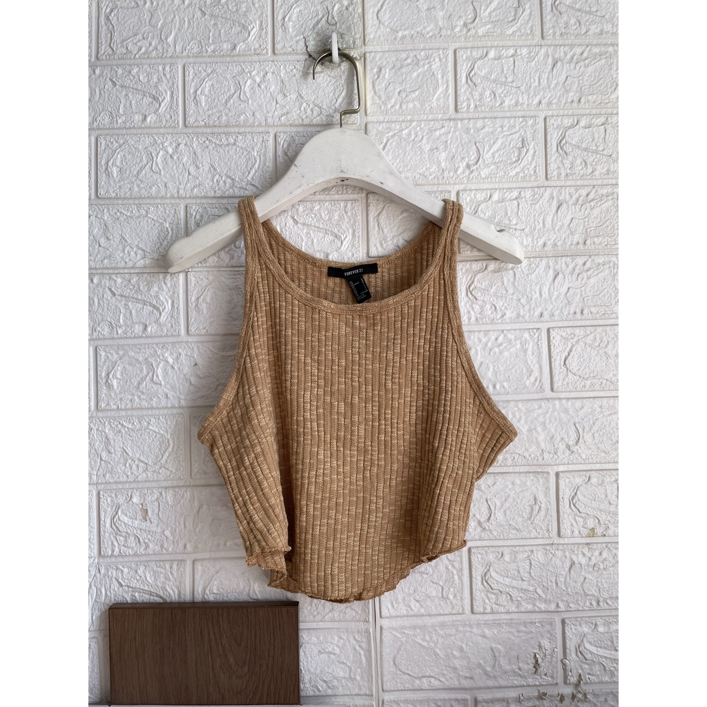 Áo len croptop tà bầu Forever 21