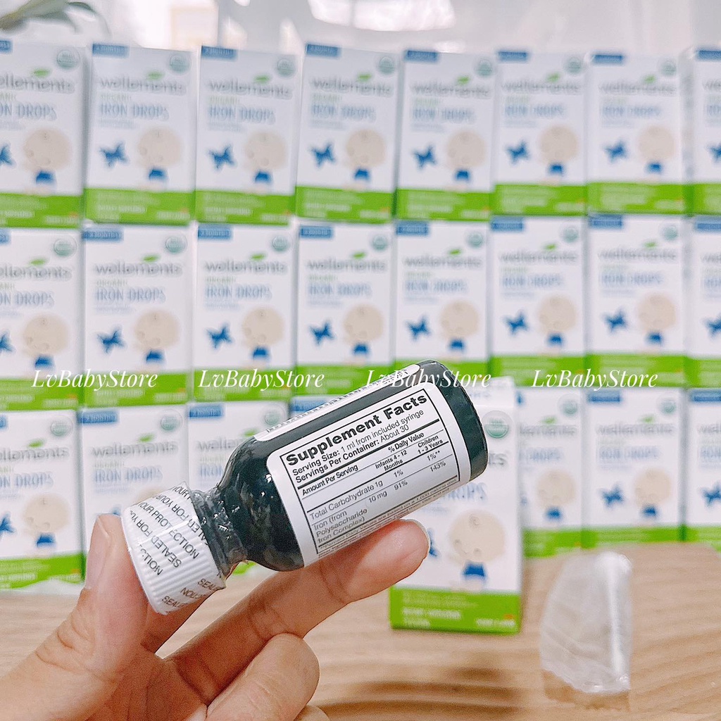 Siro Sắt Hữu Cơ Wellement 4m+