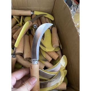 dao cắt chuối cán gỗ