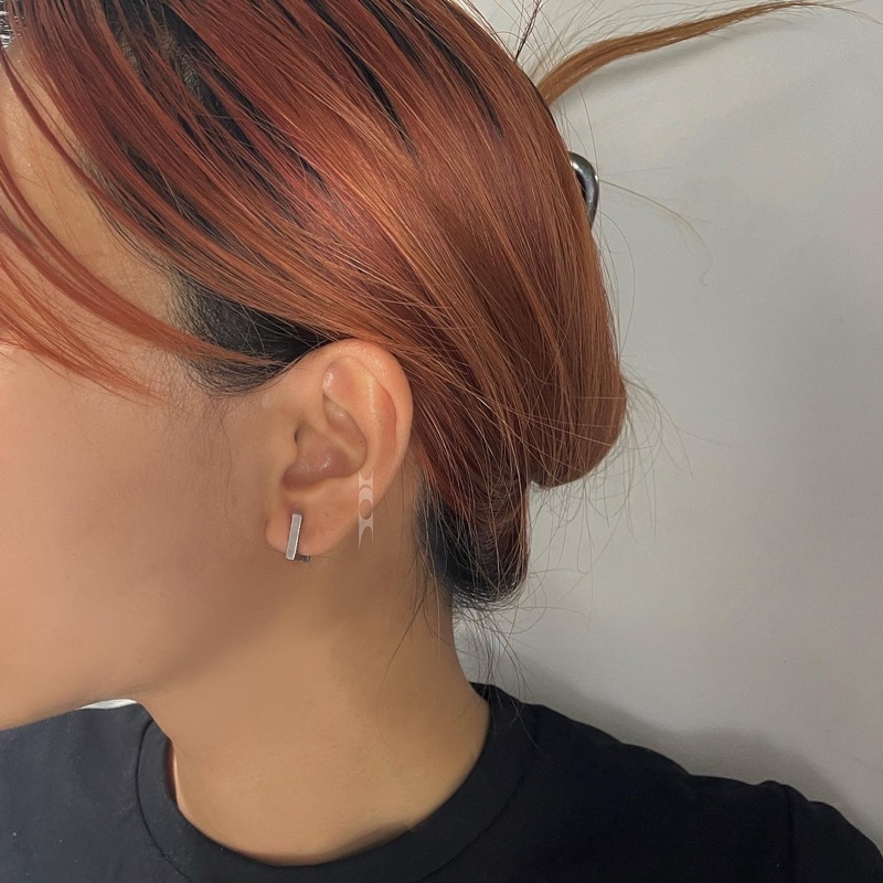 Bông tai Unisex bằng thép - không teng gỉ Madde