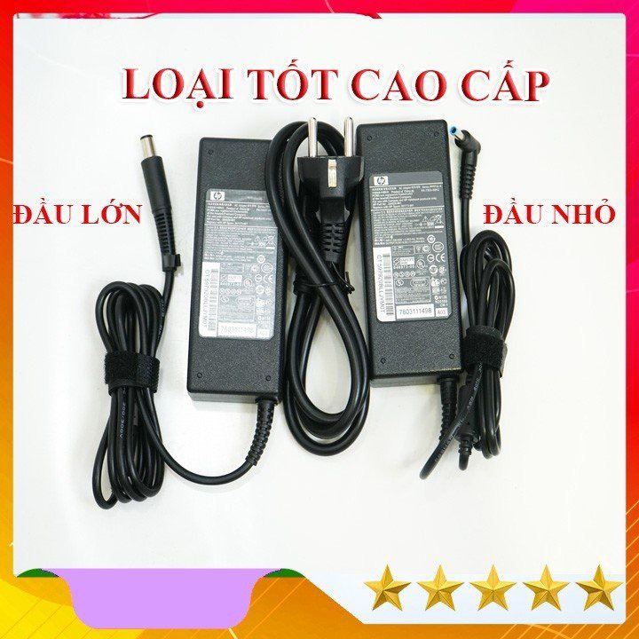 Sạc Laptop HP chân To / Nhỏ 18.5V-3.5A / 19V-4.7A / 19.5V-3.33A - Sạc Hp 45W/65W/90W