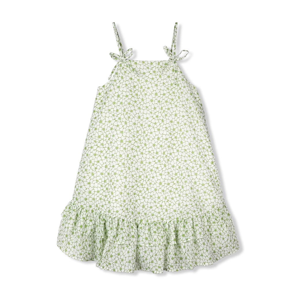 Đầm Ngắn Nữ Babydoll Fresh Flower, Chất Vải Xốp Hoa Thoải Mái, WDN023, SOMEHOW