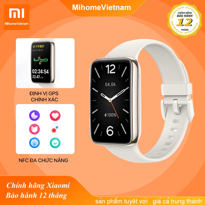 Vòng đeo tay thông minh Xiaomi Band 7 Pro - Bảo hành 12 tháng-BẢN QUỐC TẾ