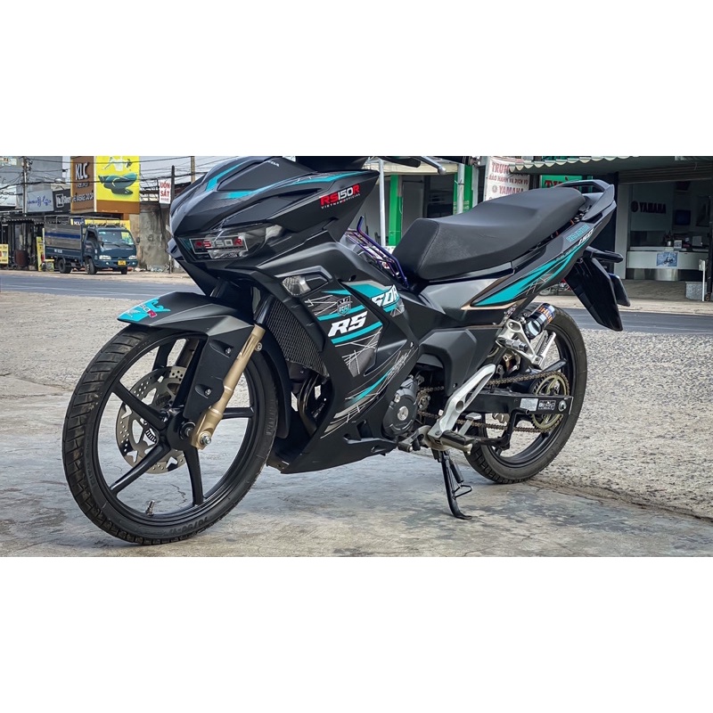 Tem Rời Winner X V3 siêu nét dán cho xe màu đen