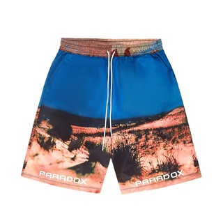 Quần short dù Paradox Nostos Over-printed Short