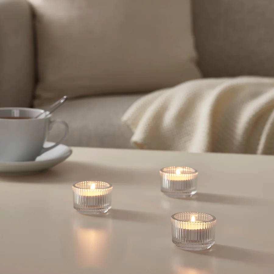 CHÂN NẾN THỦY TINH DECOR IKEA