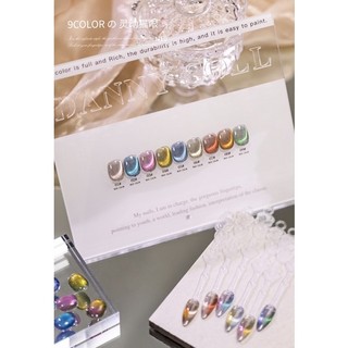 Set sơn mắt mèo 9 màu