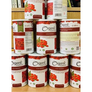 Kỷ tử sấy khô Goji Berreis Organic Traditions hộp 454gr của Mỹ