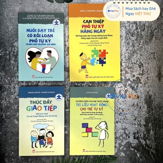 Sách - Trọn Bộ Combo series sách cho trẻ tự kỷ- Đồng hành cùng trẻ tự kỷ