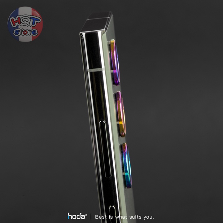 Ốp viền kính bảo vệ 5 Camera Hoda Sapphire cho S23 Ultra